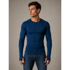 Tričko funkční pánské MERINOWOOL 03 slim s dlouhým rukávem JEANS