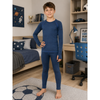 Spodky funkční dětské MERINOWOOL 22 dlouhé JEANS/modrá