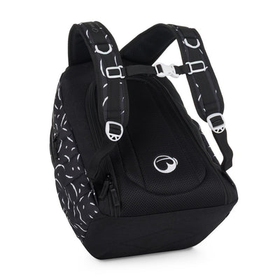 Bagmaster NOMAD 25 A studentský batoh – černo-bílý
