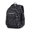 Bagmaster NOMAD 25 A studentský batoh – černo-bílý