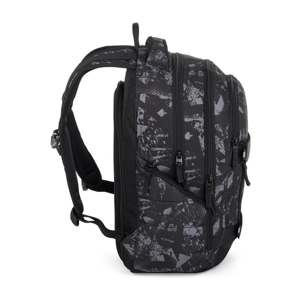 Bagmaster NOMAD 25 B studentský batoh – černo-šedý