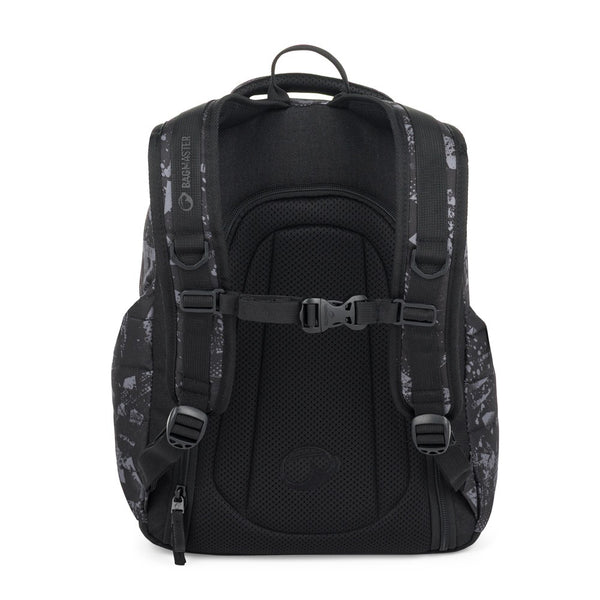 Bagmaster NOMAD 25 B studentský batoh – černo-šedý