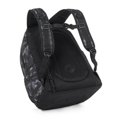 Bagmaster NOMAD 25 B studentský batoh – černo-šedý