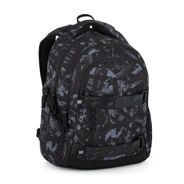 Bagmaster NOMAD 25 B studentský batoh – černo-šedý