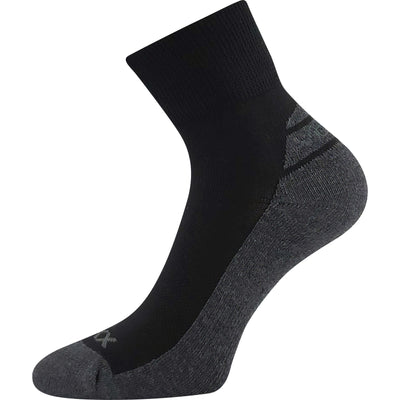 Ponožky sportovní OLIVER s jemným lemem ČERNÉ