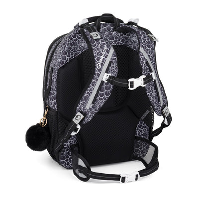 Bagmaster PORTO 25 A školní batoh – černo-bílý