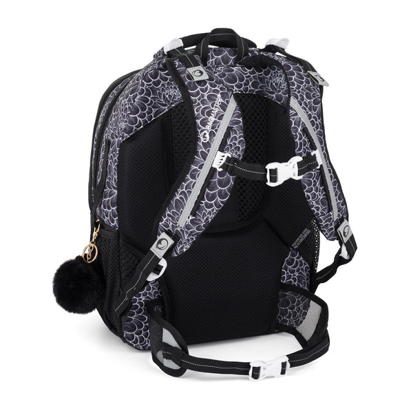Bagmaster PORTO 25 A školní batoh – černo-bílý
