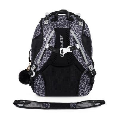 Bagmaster PORTO 25 A školní batoh – černo-bílý