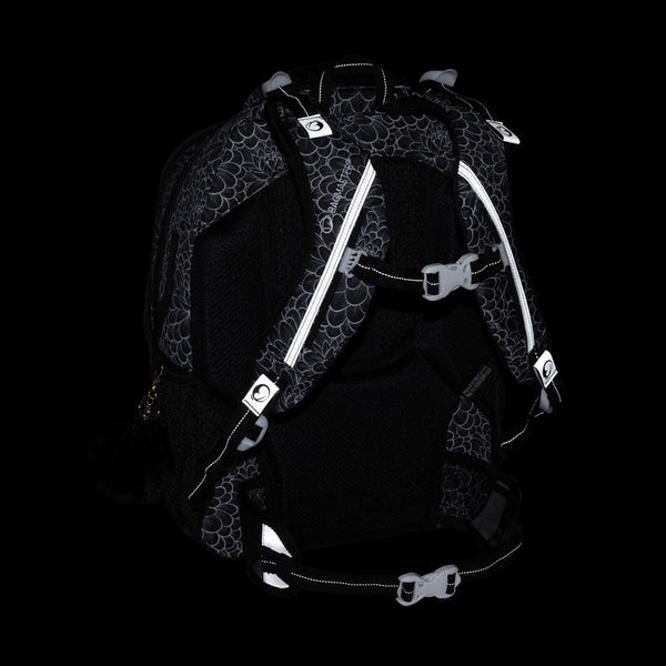 Bagmaster PORTO 25 A školní batoh – černo-bílý