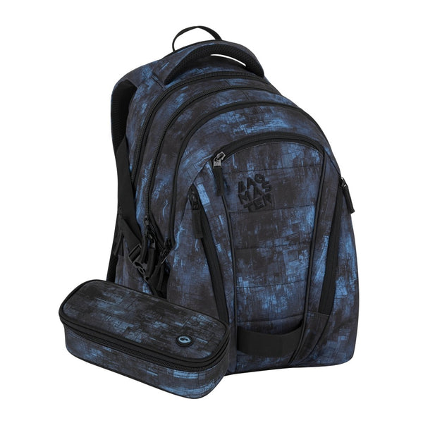 Bagmaster BAG 25 B studentský set – černo-modrý