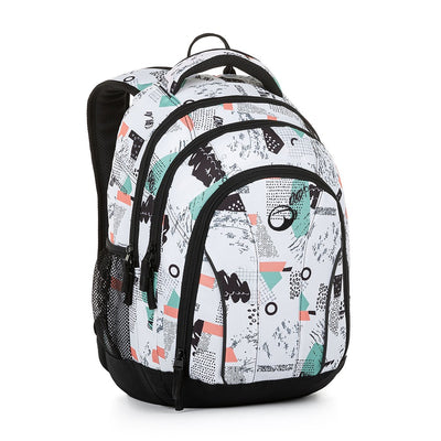 Bagmaster SUPERNOVA 21 A studentský batoh - světlý