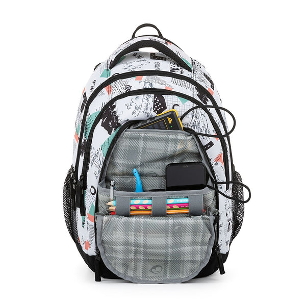 Bagmaster SUPERNOVA 21 A studentský batoh - světlý