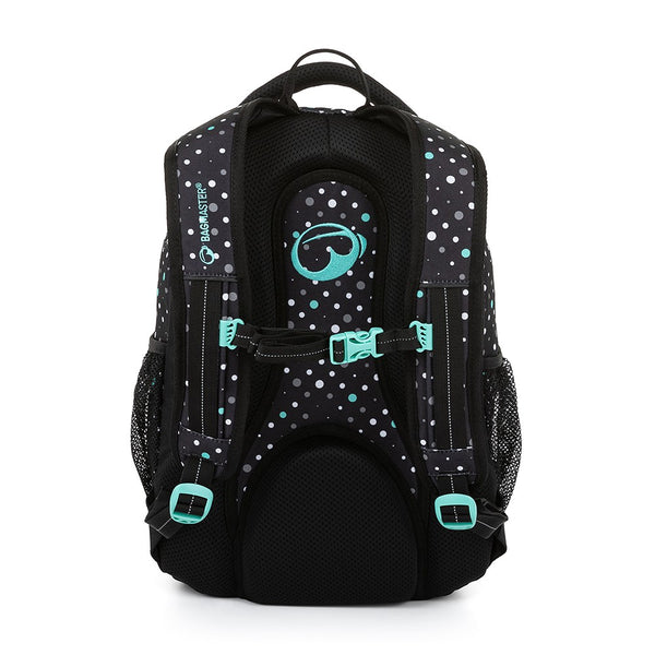 Bagmaster SET SUPERNOVA 23 A studentský set - černo tyrkysový