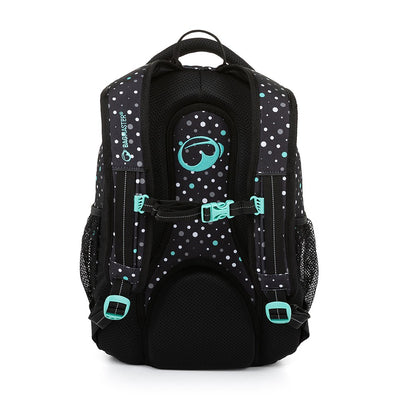 Bagmaster SUPERNOVA 23 A studentský batoh - černo tyrkysový