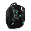 Bagmaster SUPERNOVA 23 A studentský batoh - černo tyrkysový