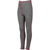 Spodky dětské SOLID 09 thermo ŠEDÉ MELÉ/magenta