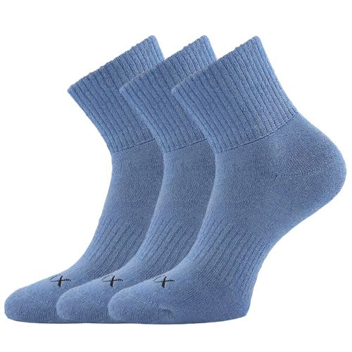 Ponožky silné TAMI melírované JEANS MELÉ (3 páry)