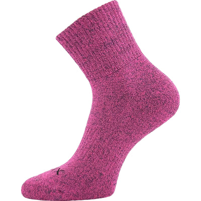 Ponožky silné TAMI melírované MAGENTA MELÉ (3 páry)