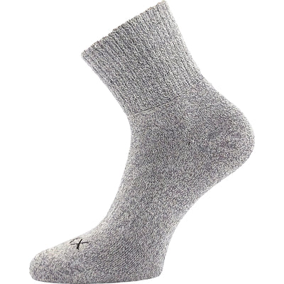 Ponožky silné TAMI melírované ŠEDÉ MELÉ (3 páry)