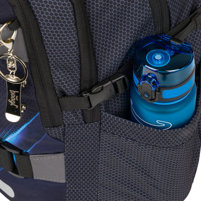 BAAGL 3 SET Skate Bluelight: batoh, penál, sáček