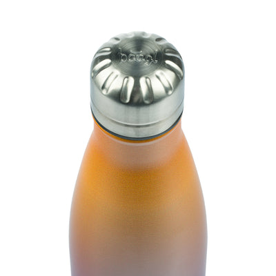 BAAGL Termoláhev s kovovým víčkem Gradient žluto-fialová, 500 ml