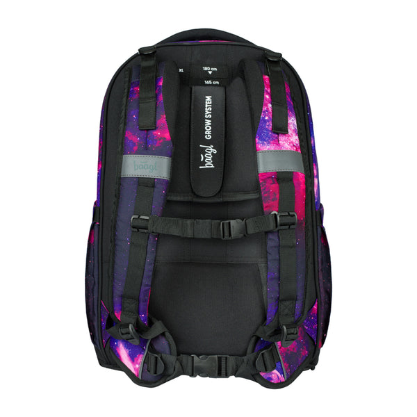 BAAGL SET 3 Skate Max Galaxy: batoh, penál, sáček