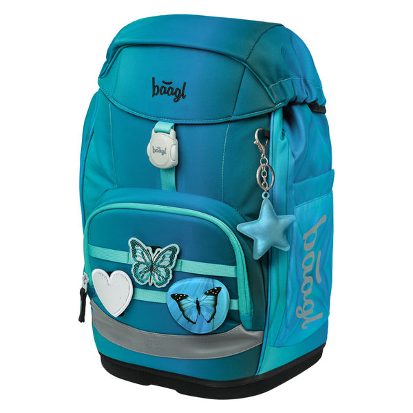 BAAGL Školní batoh Airy Plus Butterfly GRS