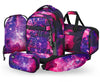 BAAGL SET 5 Skate Max Galaxy: batoh, penál, sáček, sportovní taška, ledvinka GRS