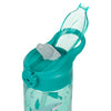 BAAGL Tritanová láhev na pití s brčkem Delfín 500 ml