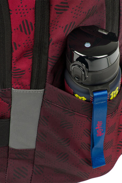 BAAGL SET 3 Skate Harry Potter Bradavice vínový: batoh, penál, sáček GRS