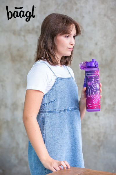 BAAGL Tritanová láhev na pití Galaxy, 1000 ml