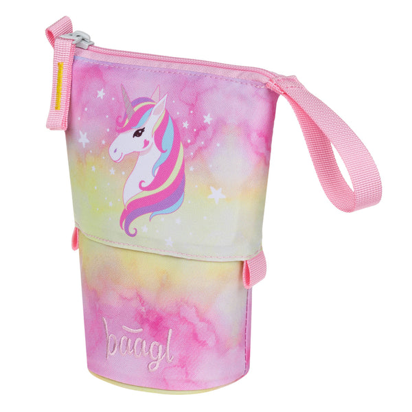 BAAGL Školní penál Pastelkovník Rainbow Unicorn GRS