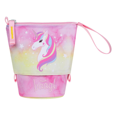 BAAGL Školní penál Pastelkovník Rainbow Unicorn GRS