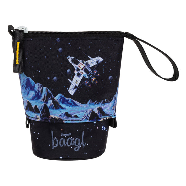 BAAGL Školní penál Pastelkovník Pixel Space GRS