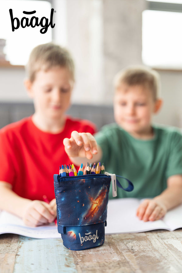 BAAGL Školní penál Pastelkovník Vesmír GRS