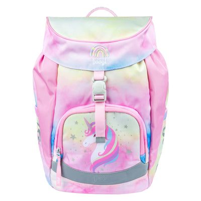 BAAGL 5 SET Airy Rainbow Unicorn: batoh, penál, sáček, box, desky