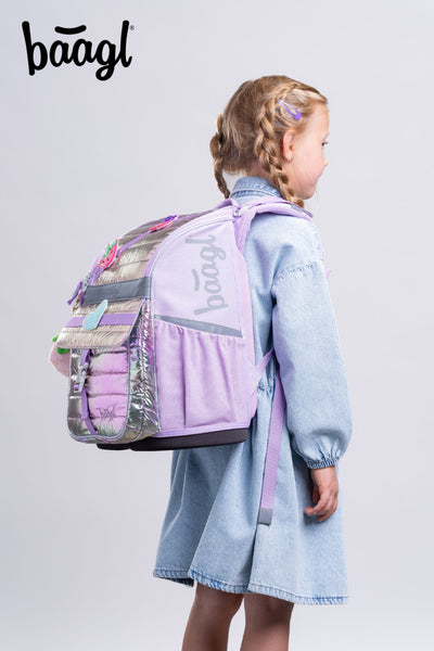 BAAGL Školní aktovka Zippy Lavender