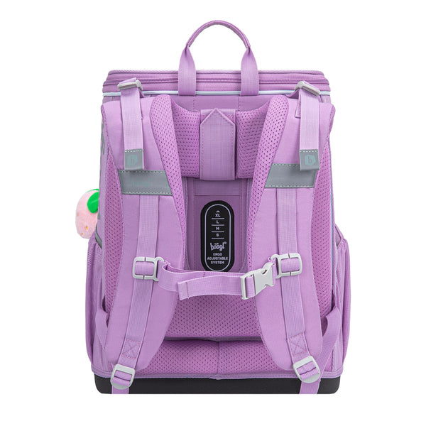 BAAGL SET 3 Zippy Lavender: aktovka, penál, sáček