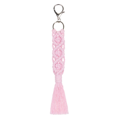 BAAGL Přívěsek Macrame růžový