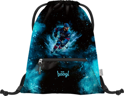BAAGL SET 3 Zippy Hokej: aktovka, penál, sáček