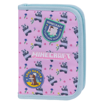 BAAGL SET 3 Airy Minecraft Panda: batoh, penál, sáček