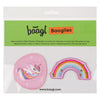BAAGL Baaglies 2 kusy Rainbow Unicorn