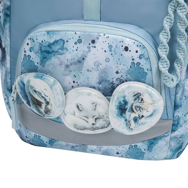 BAAGL SET 3 Airy Polar: batoh, penál, sáček GRS