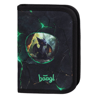BAAGL SET 3 Zippy Draci: aktovka, penál, sáček