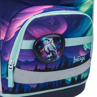 BAAGL SET 3 Zippy Plus Aurora: aktovka, penál, sáček GRS