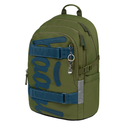 BAAGL Školní batoh Skate Olive GRS