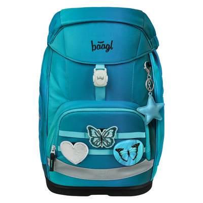BAAGL SET 5 Airy Plus Butterfly: batoh, penál, sáček, zástěra, peněženka