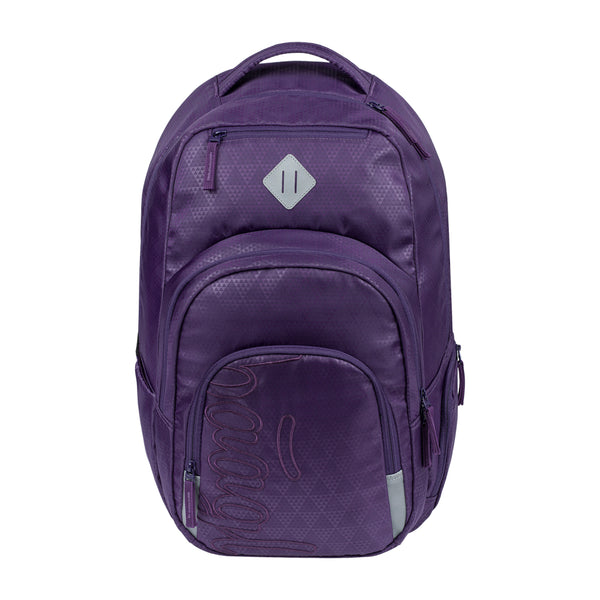 BAAGL SET 3 Coolmate Plum: batoh, penál, sáček