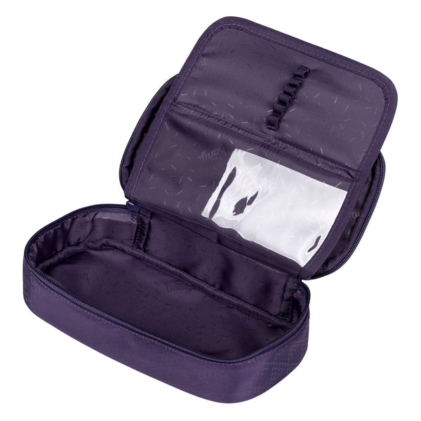BAAGL SET 3 Coolmate Plum: batoh, penál, sáček