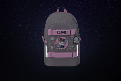 BAAGL Školní batoh Skate Kuromi Grey GRS